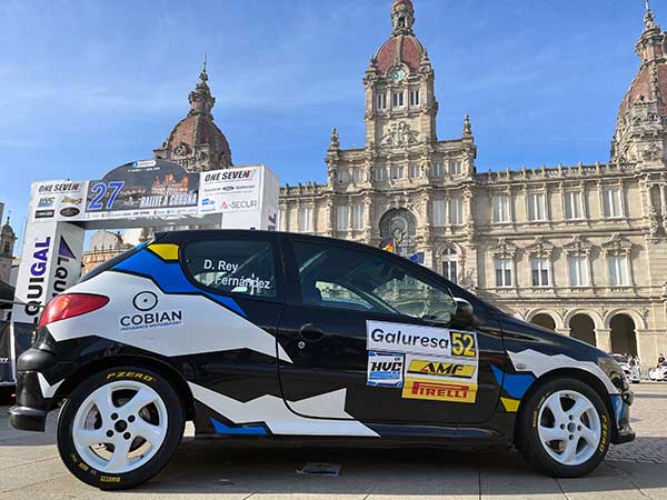 Parque cerrado del 27ª Rallye A Coruña