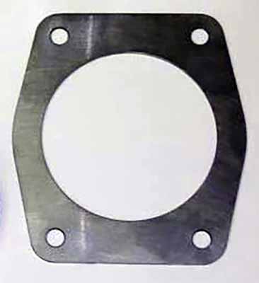 Chapa para adaptar la mariposa de los motores M52 al colector del 323 M50