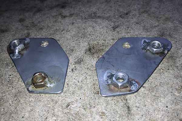 Soportes de colector BMW 325i (M50) adaptado a motores M52