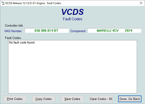 VAG-COM Diagnostic System (VCDS)